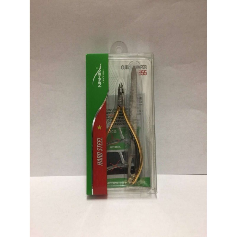 NGHIA Hard Steel Cuticle Nipper _ D-555